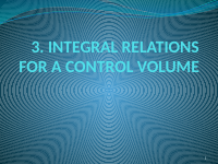 3. Integral relations for a control volume.pptx